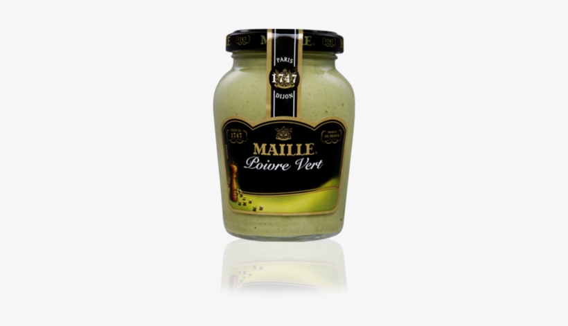 Maille Green Pepper Mustard, 215g - Maille Mustard, transparent png #1916532