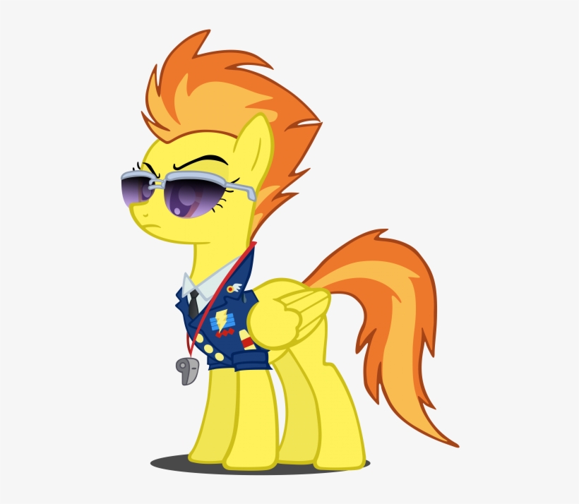 Follow - Mlp Wonderbolts Spitfire, transparent png #1916566