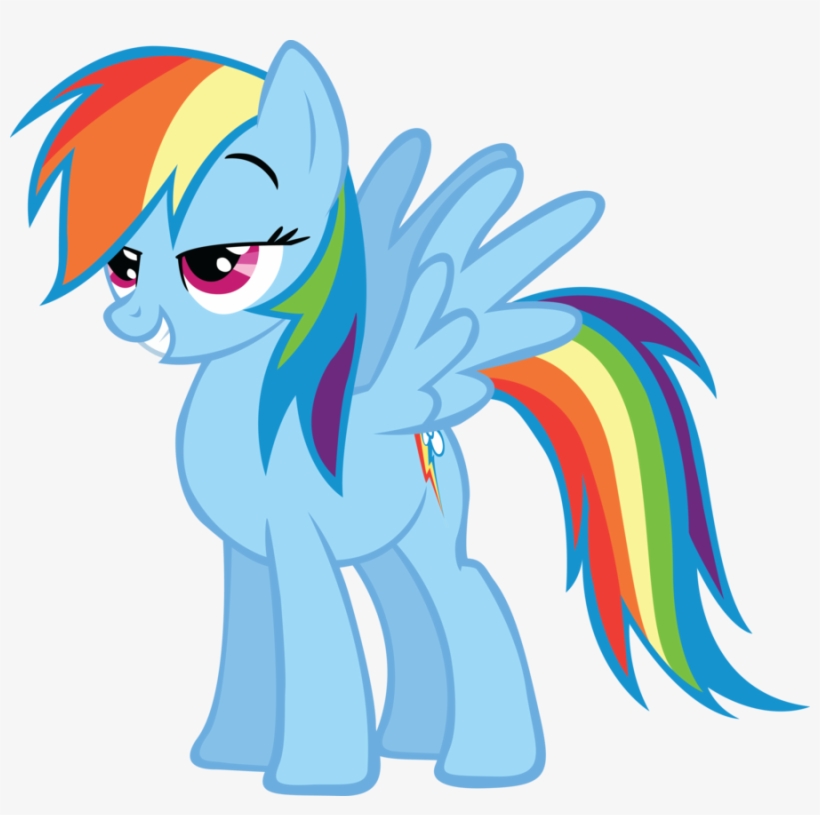 Rainbow Dash My Little Pony Friendship Is Magic By - My Little Pony Rainbow Dash Cool, transparent png #1916580