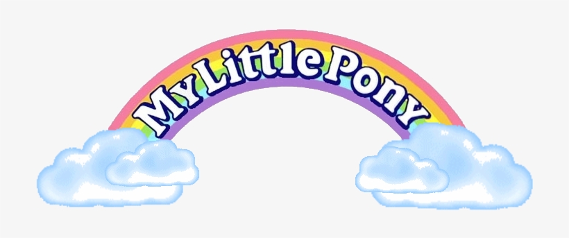 The - My Little Pony 80s Logo, transparent png #1916603