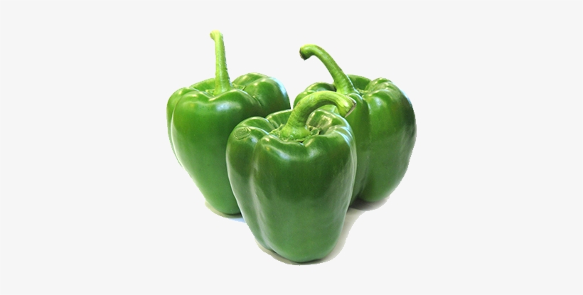 Green Pepper - Sweet And Chili Peppers, transparent png #1916774