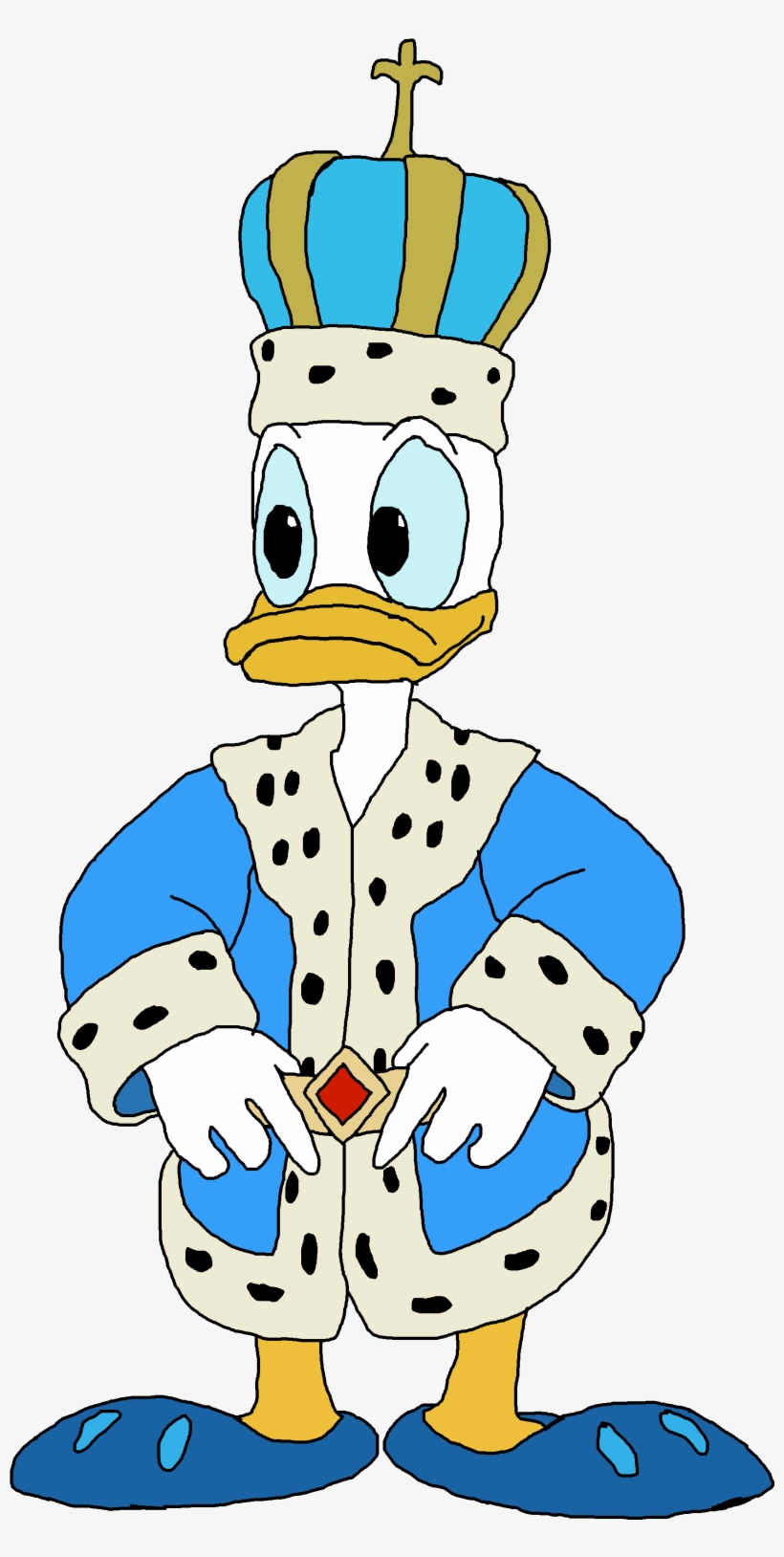Donald Duck Images King Donald - Mickey Mouse Clubhouse, transparent png #1917055