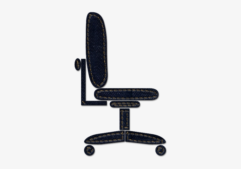 Clipart Black And White Stock Chair Clipart Office - Office Chair Clipart, transparent png #1917080