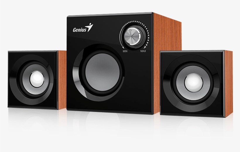 Card Image Cap Card Image Cap - Genius Sw-2.1 370 Wood Spk 8w (6w+1w X 2), transparent png #1917104