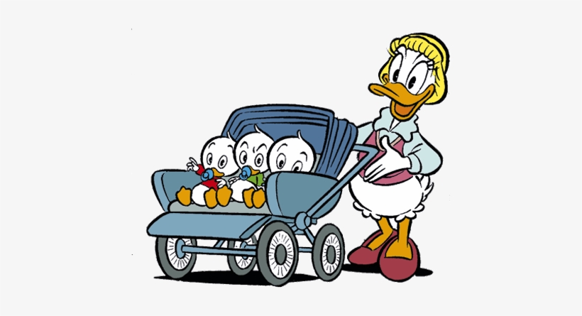 Dumbella-duck - Donald Duck En Kwik Kwek En Kwak - Free Transparent PNG