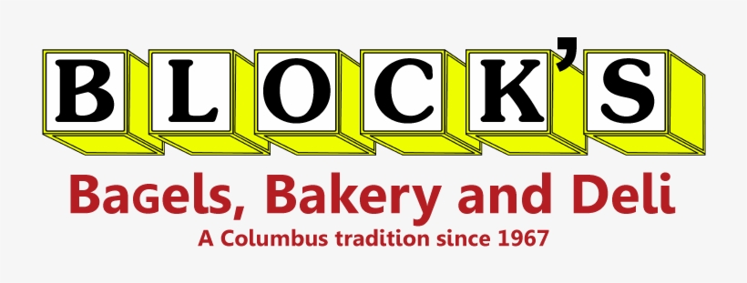 Block's Bagels, Bakery & Deli - Blocks Bagels Logo, transparent png #1917956