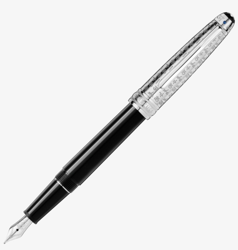 Montblanc Meisterstück Unicef Doué Classique Fountain - Montblanc Pen, transparent png #1918231