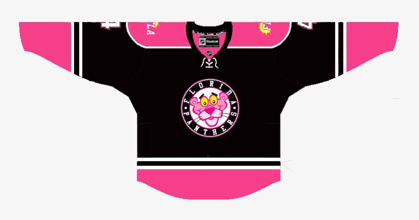 black florida panthers jersey