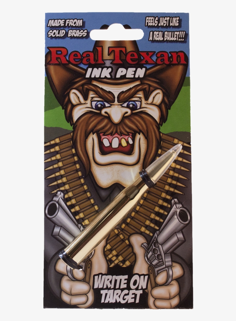 10886 Texan Ink Pen - Billy Bob Teeth 10886 Texan Ink Pen - Black, transparent png #1918785