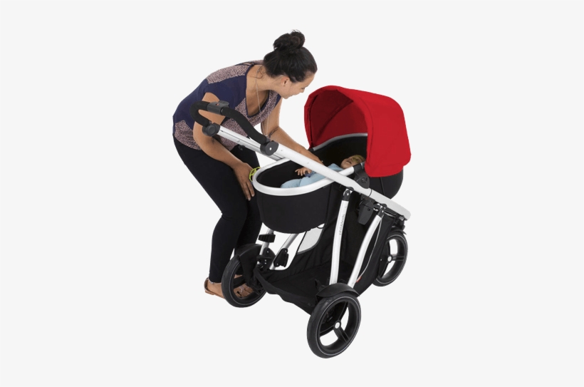 Phil&teds Vibe All Terrain Luxury Inline Stroller With - Phil And Teds Vibe Pram, transparent png #1919130