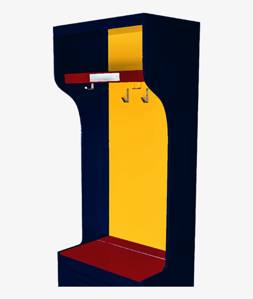 Mini Locker Sport Lockers And Stick Racks (hockey, - Wood, transparent png #1919251