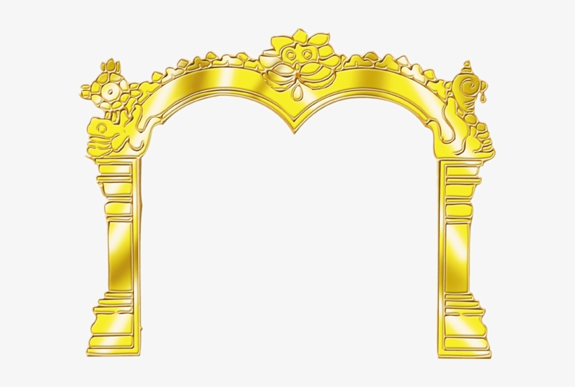 Temple Clipart Border - Temple Arch Design Png, transparent png #1919253