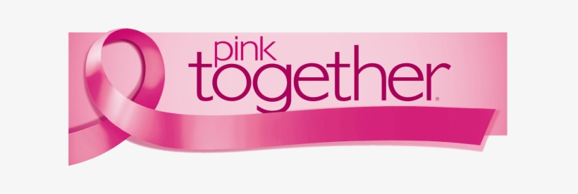 Pink Together Logo Sm - Breast Cancer Month Banner, transparent png #1919275