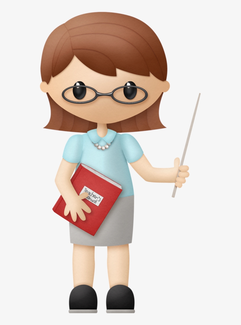 Clipart Teacher Person - School Teacher Teacher Clipart, transparent png #1919510