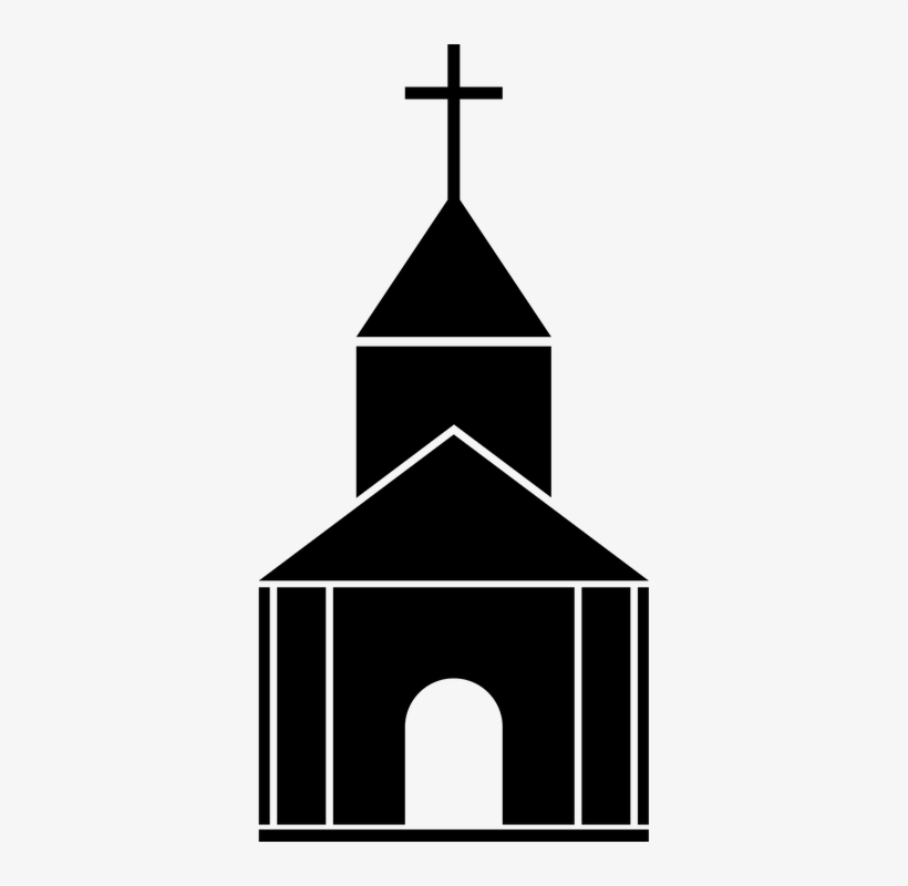 Steeple Clipart Church Temple - Gereja Vektor Png, transparent png #1919513