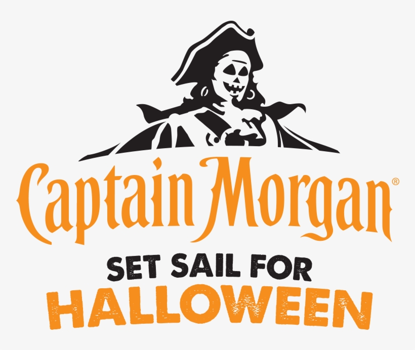 Captain Morgan Halloween Logo - Captain Morgan, transparent png #1919571