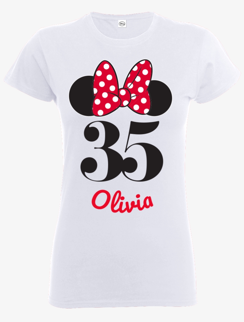 Click On The Image Below To Get Zoomed View Of The - Minnie Mouse Logo Shirt, transparent png #1919776