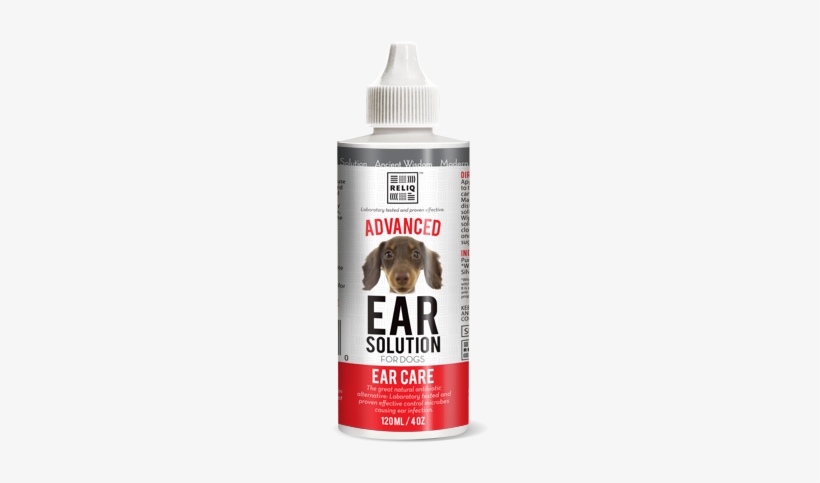 Image - New Reliq Advanced Ear Solution, 4-ounce, transparent png #1920193