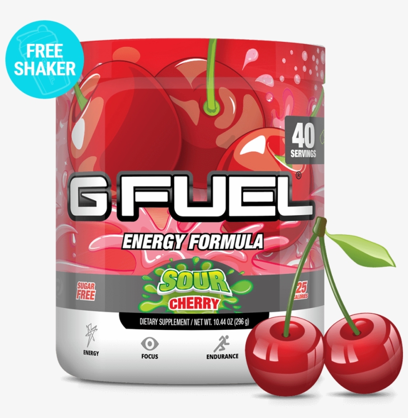G-fuel Energy Powder By Gamma Enterprises - Gfuel Sour Cherry Tub, transparent png #1920308