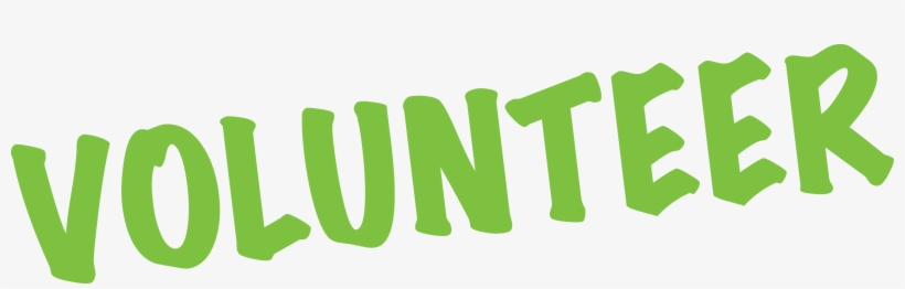 Volunteer-banner - Volunteer Text, transparent png #1920444