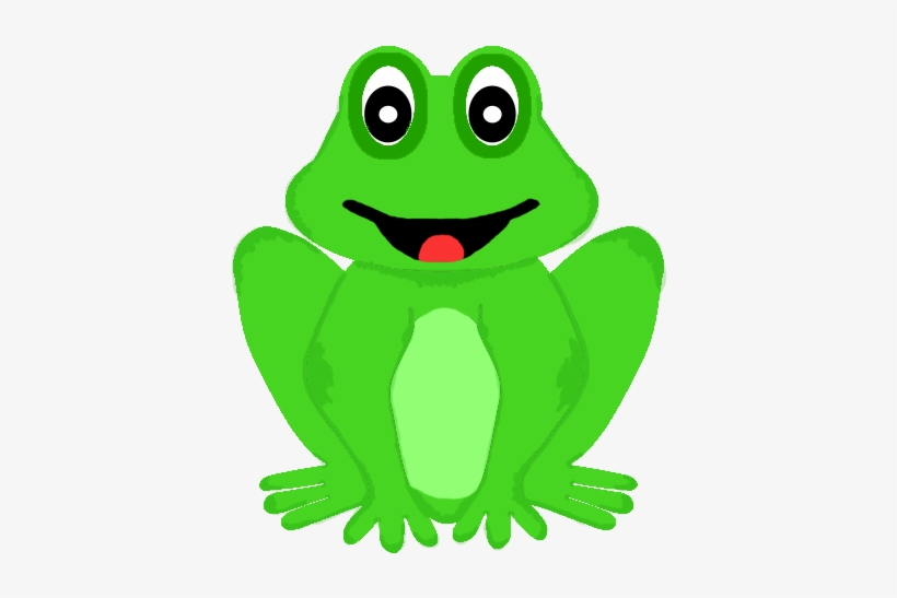 Animal Clipart Of A 3d Bespectacled Green Female Frog - Frog Clip Art, tr.....