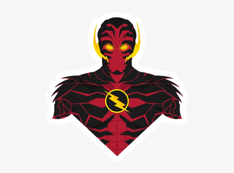 Reverse Flash New 52 Sticker - Eobard Thawne Reverse Flash 52, transparent png #1920789