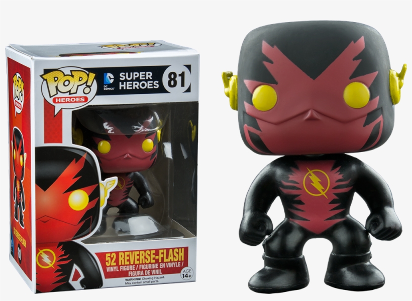 Dc Comics 52 Reverse Flash - Funko Pop Flash Zoom, transparent png #1920810