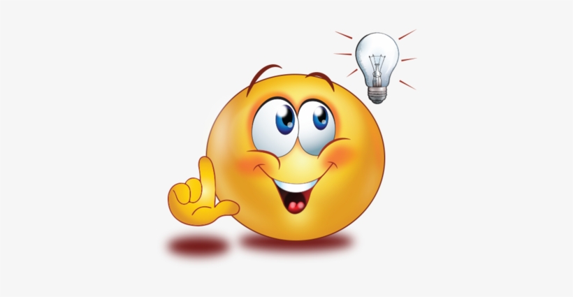 Idea Emoji, transparent png #1920873