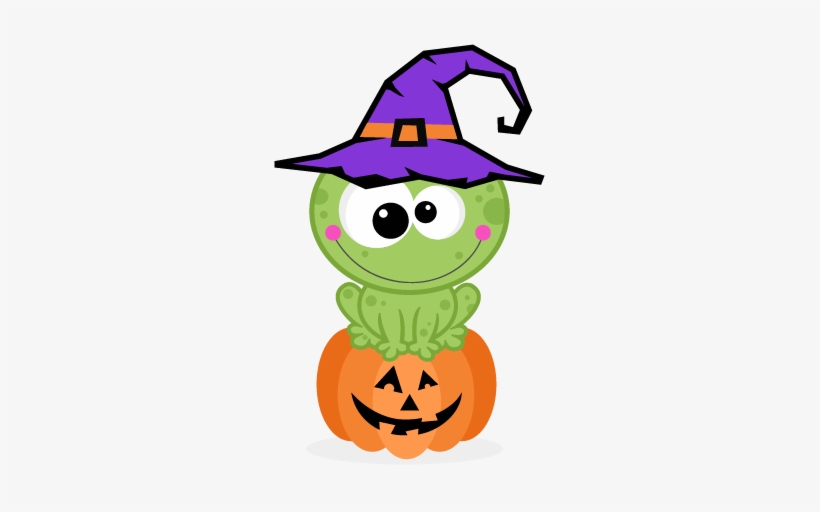 Halloween Frog Svg Scrapbook Title Svg Cutting Files - Halloween Frog, transparent png #1921111