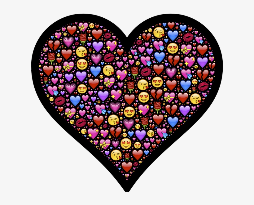 Heart, Emoji, Affection, Love, Attraction, Emotion, - Heart And Love Emojis, transparent png #1921515