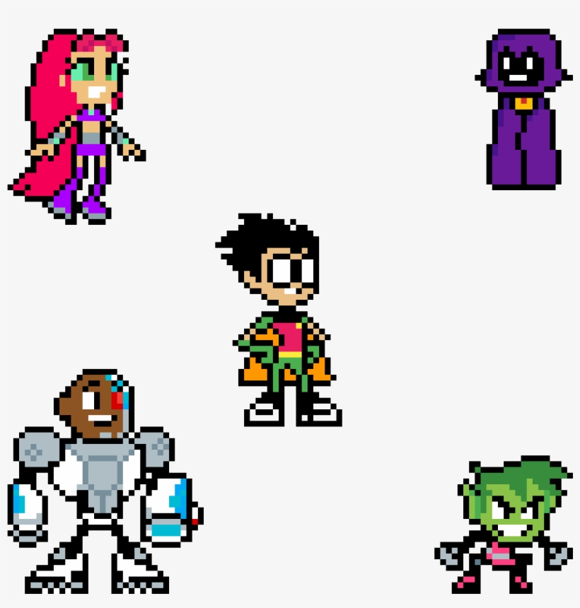 Teen Titans Go - Cartoon, transparent png #1922446