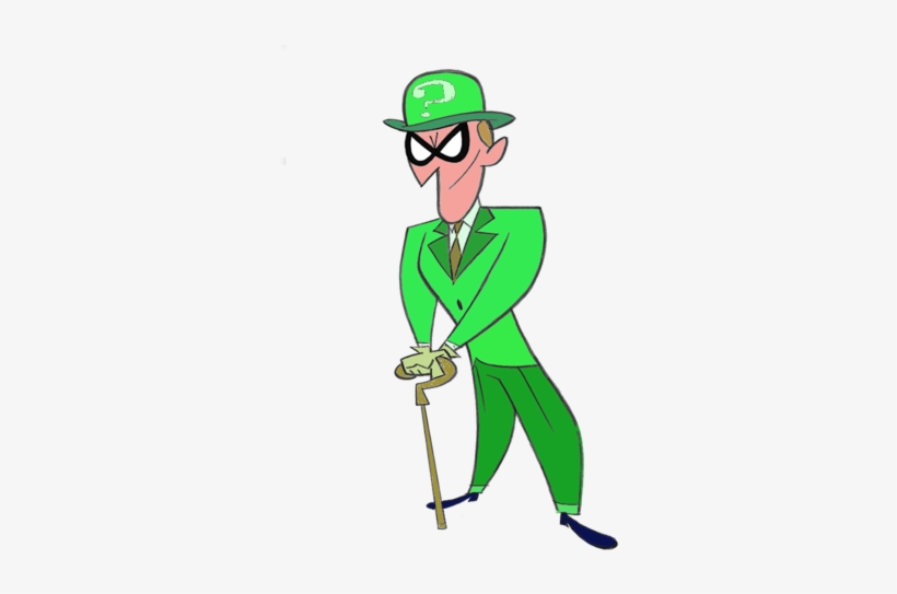 Ttg Riddler By Whitej2-dahyk0e - Teen Titans Go Riddler, transparent png #1922478