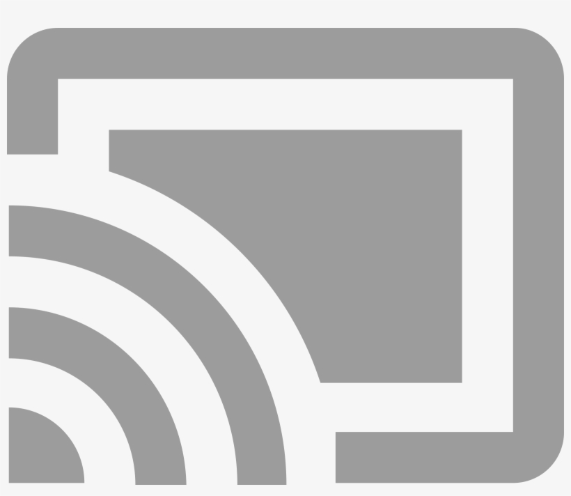 Cast Icon Chromecast Logo Png Transparent - Chromecast Icon, transparent png #1922623