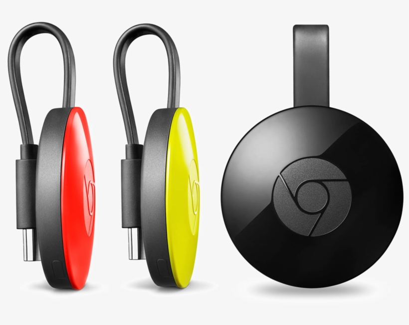 Google Chromecast - Google Chromecast 2 - Black, transparent png #1922646