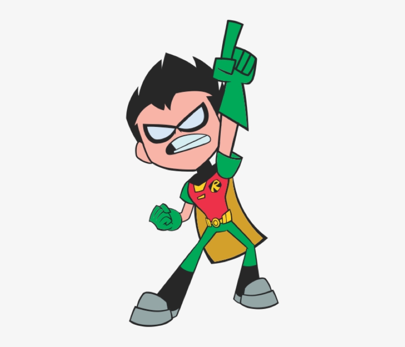 To Start, Allow Access To The Camera - Teen Titans Go Robin Transparent, transparent png #1922781