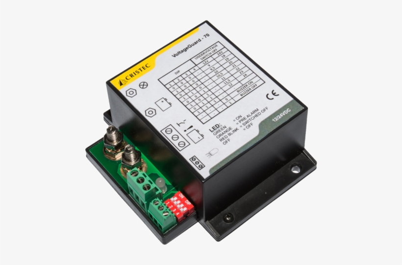 Battery Low Voltage Protection With Voltage Guard - Electric Potential Difference, transparent png #1922870