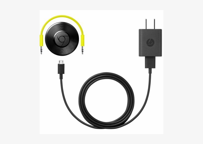 Auction - Google Chromecast Audio Network Player - Wi-fi - Black, transparent png #1922915