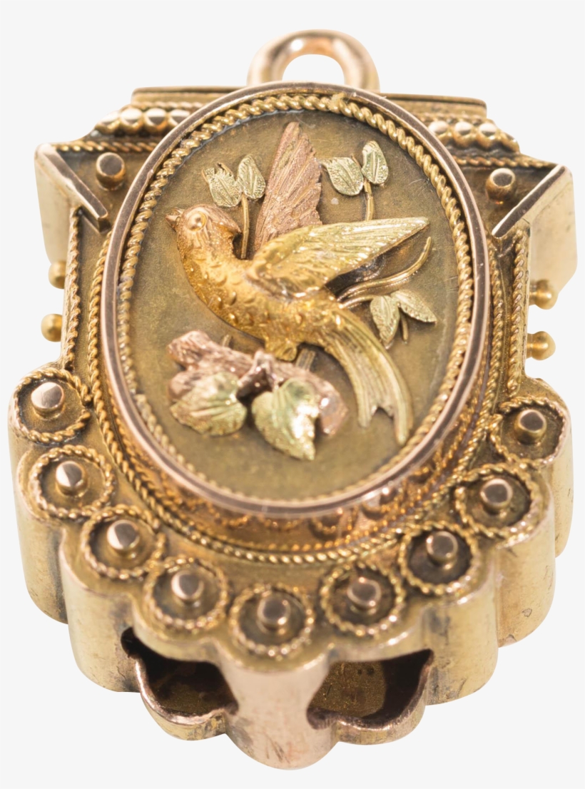 Wonderful Victorian Pendant - Locket, transparent png #1922974