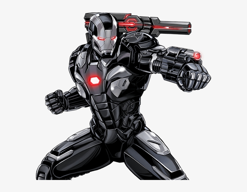 War Machine - War Machine Marvel Avengers Alliance 2, transparent png #1923831