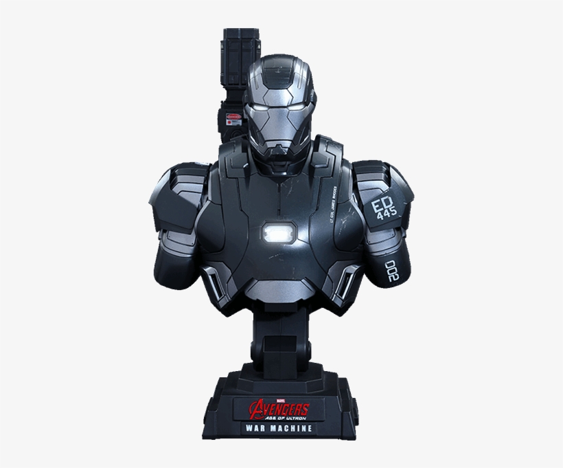 Hot Toys Marvel Age Of Ultron War Machine Mark Ii 1:4, transparent png #1923859