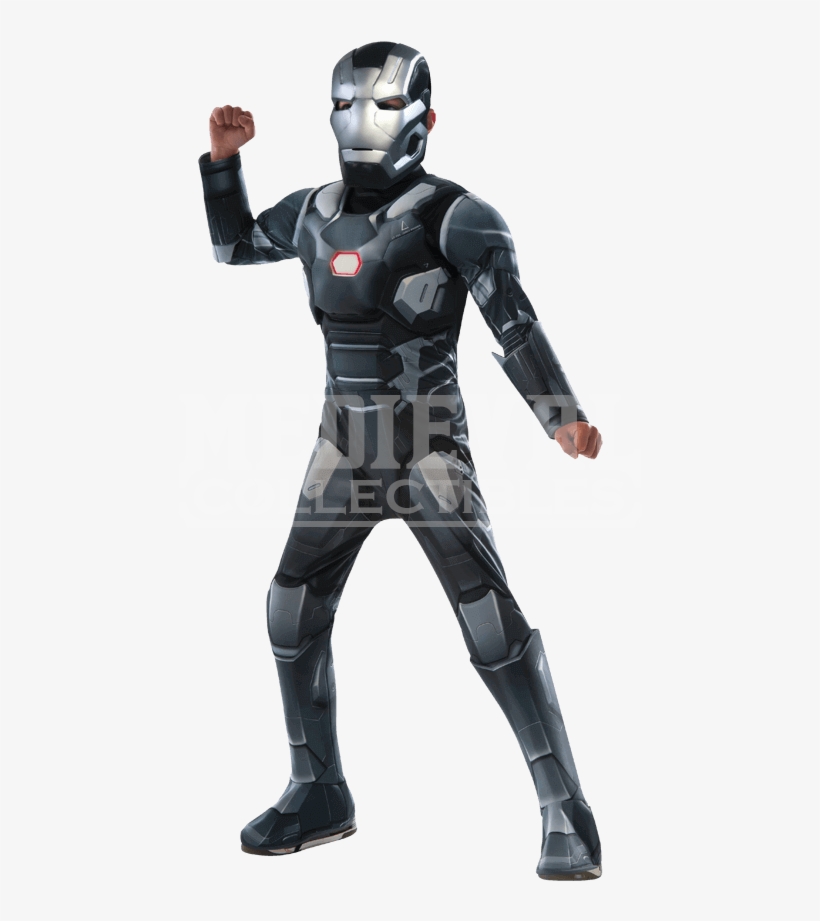 Kids Marvel Civil War Deluxe War Machine Costume - War Machine Costume For Kids, transparent png #1923959