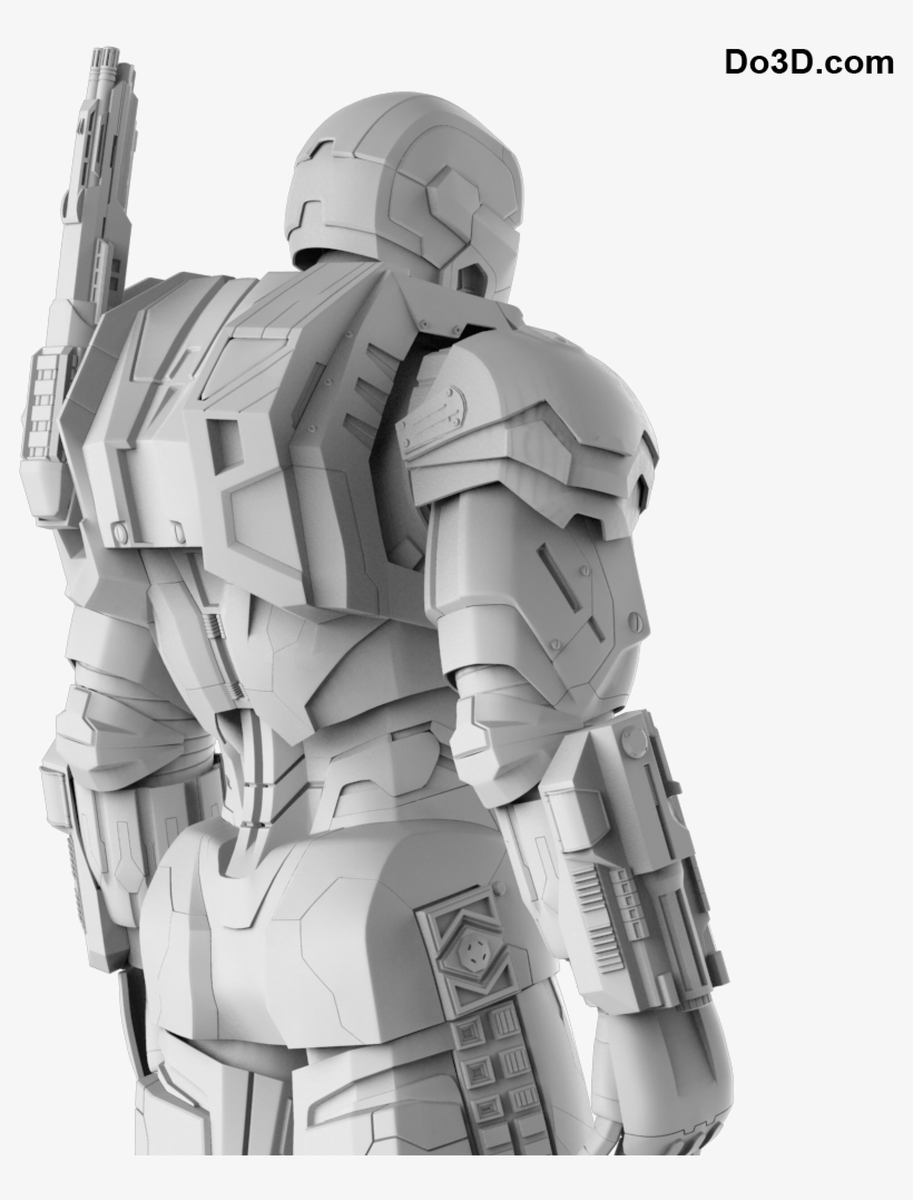 War Machine Mark 3 From Civil War - Military Robot, transparent png #1924081