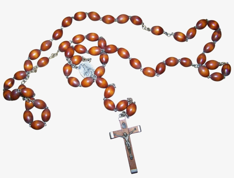 Rosary Transparent Roman Catholic Church - Rosario De Perlas Png, transparent png #1924126