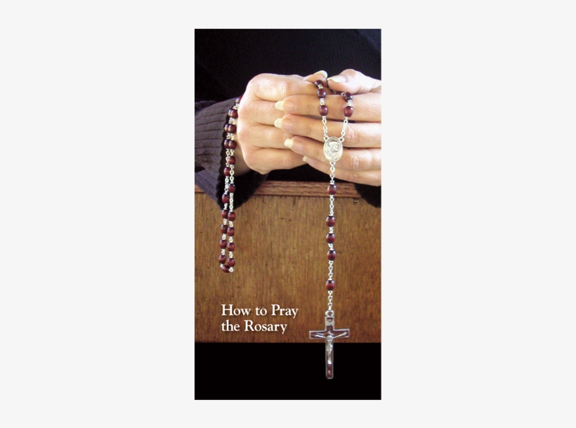 How To Pray The Rosary Brochure - Prayer, transparent png #1924193