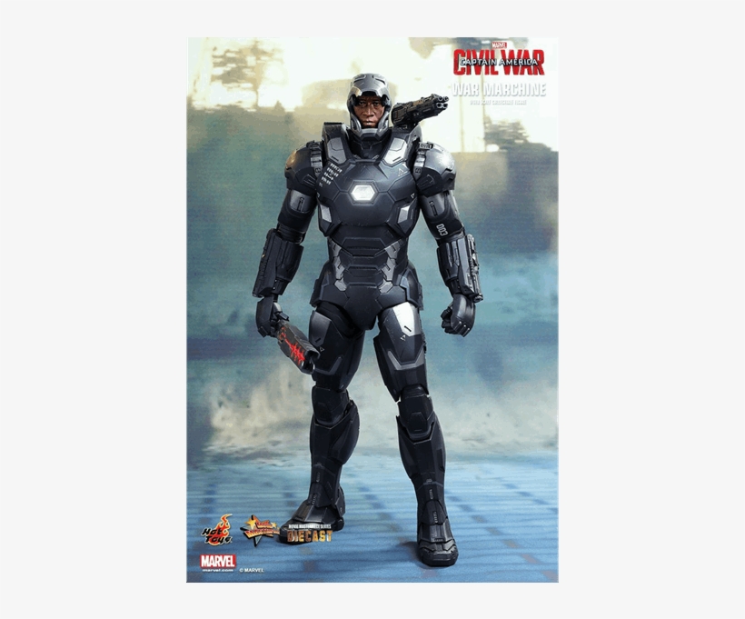 1 Of Avengers Civil War War Machine Free Transparent Png