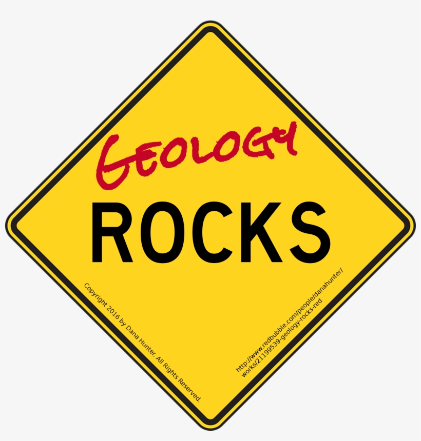 Cyber Monday Discounts Get Gneiss Schist For Cheap - Falling Rocks Road Sign, transparent png #1924315