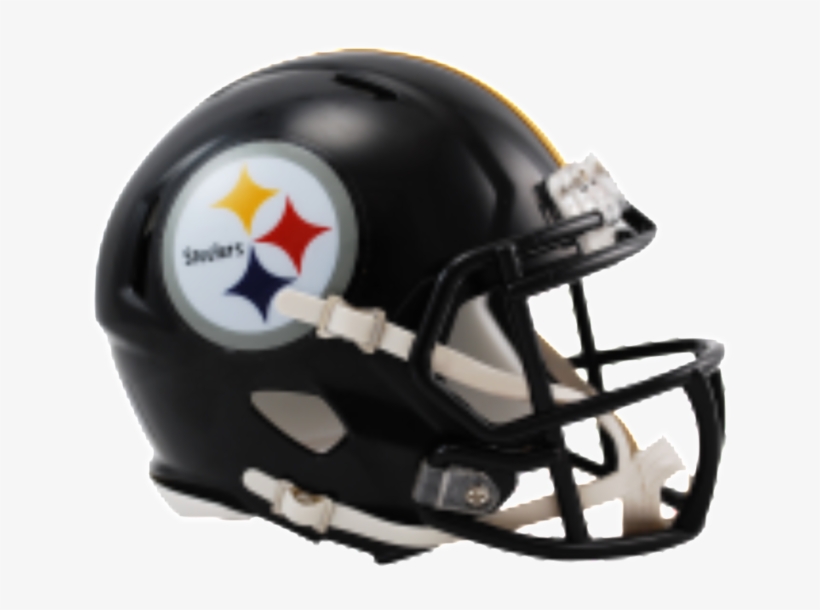 Pittsburgh Steelers - Pittsburgh Steelers Speed Mini Helmet, transparent png #1924411