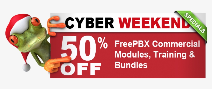 Cyber Weekend Online Deals - Freepbx, transparent png #1924510