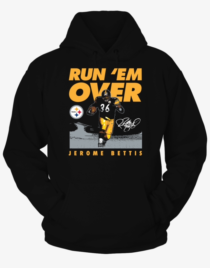 Run 'em Over Jerome Bettis T-shirts & Gifts - Tennessee Tech Golden Eagle, transparent png #1924766