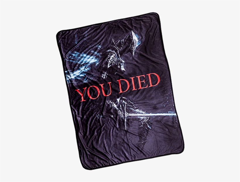 Just Funky Llc Dark Souls You Died Blanket, transparent png #1924939